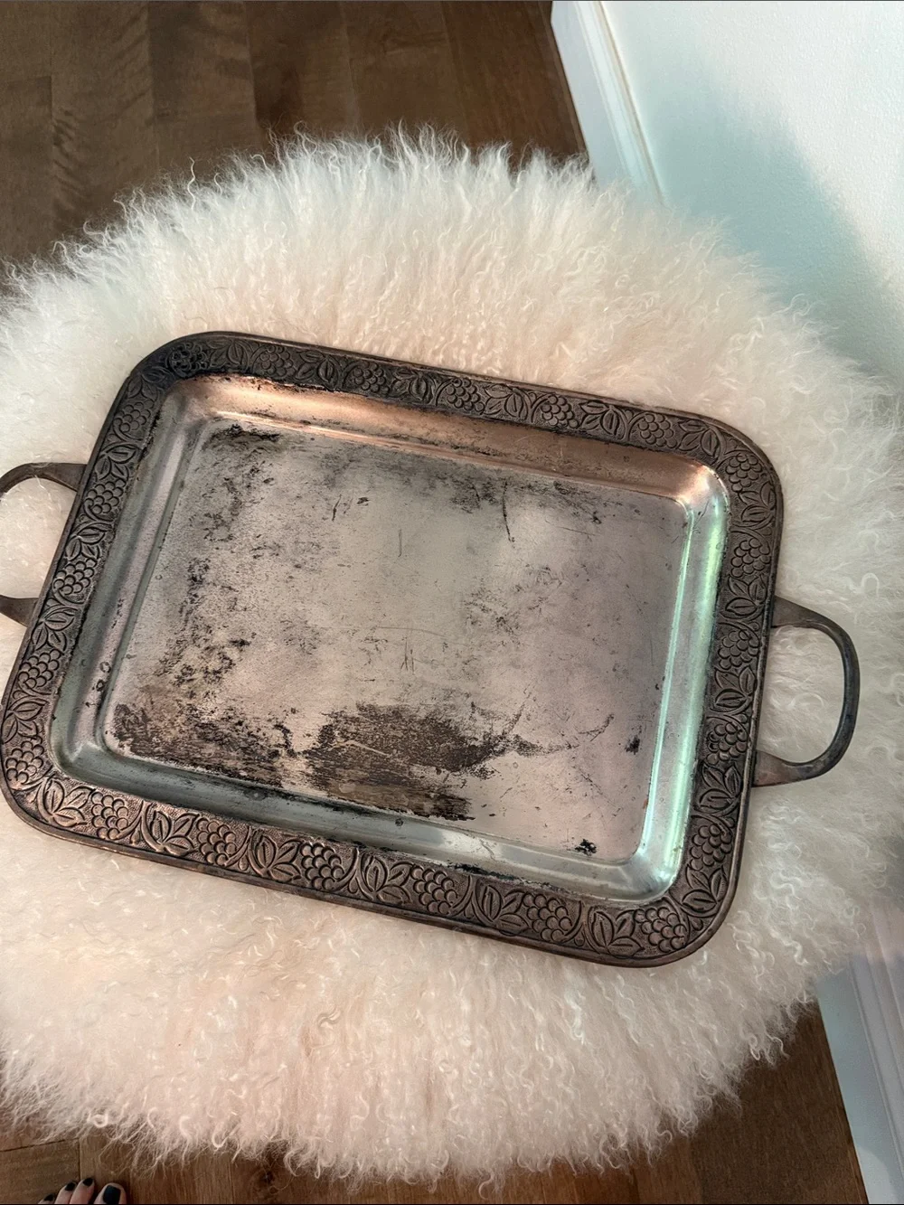 Pottery Barn Decorative Serving Tray